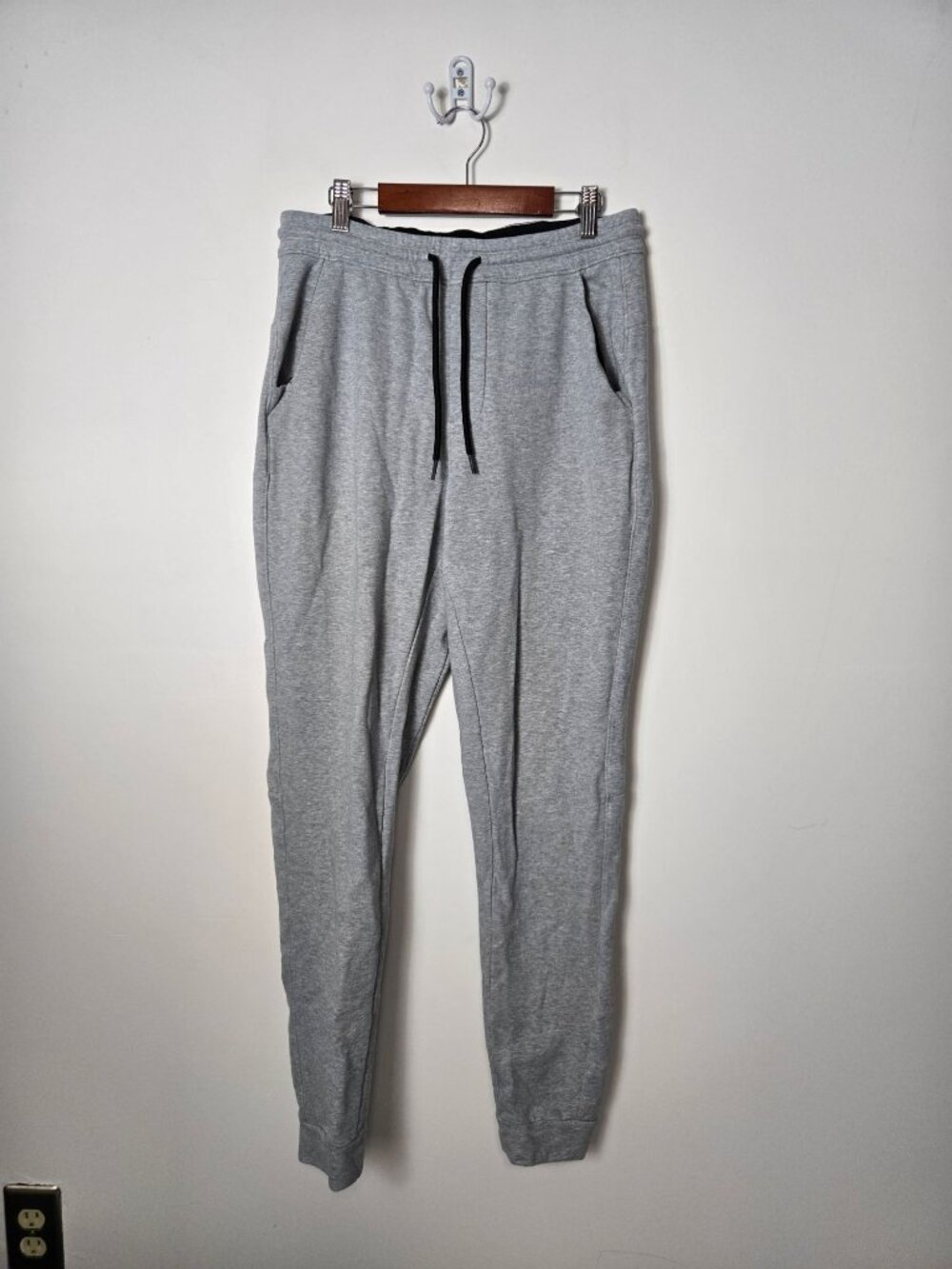 Public Rec Men's Size 32x34 Weekender Jogger Pant Heather Gray Pima Cotton Blend